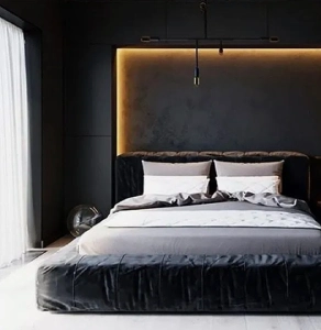 Черная спальня