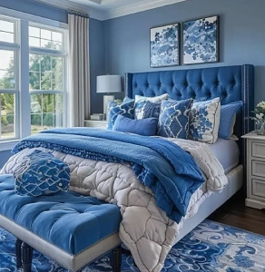 Синяя спальня