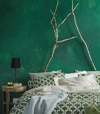 Зеленая спальня